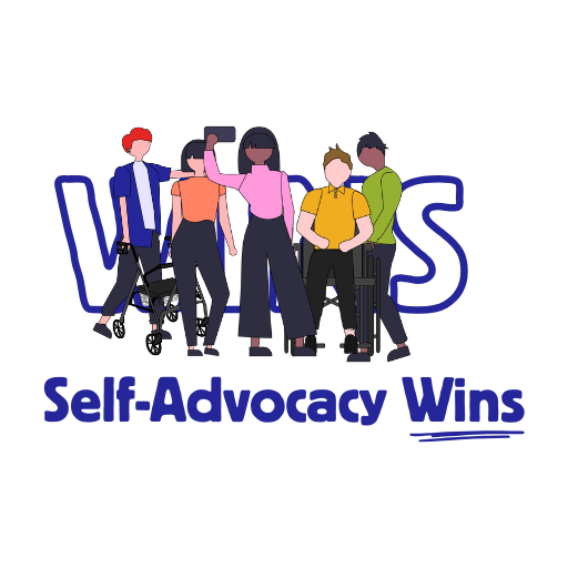 Self-Advocacy Wins logo